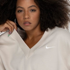 Blusa Cropped Nike Sportswear Phoenix Fleece - Foto 4