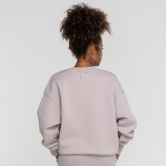 Blusão Nike Sportswear sem Capuz Phoenix Oversized FLC Logo - Foto 5