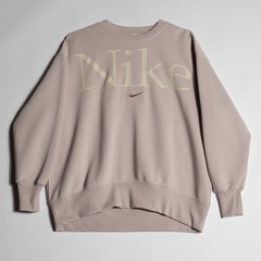 Blusão Nike Sportswear sem Capuz Phoenix Oversized FLC Logo - Foto 8