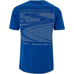 Camiseta Masculina Senna Manga Curta Timeless - Foto 2