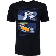 Camiseta Masculina Senna Manga Curta Timeless - Foto 1