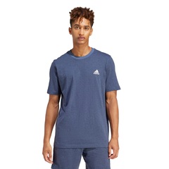 Camiseta Masculina adidas Manga Curta Mescla - Foto 1