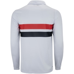 Camisa do São Paulo I 24 New Balance Masculina Manga Longa Torcedor - Foto 2