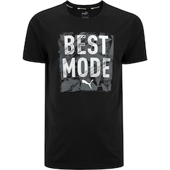 Camiseta Masculina Puma Manga Curta Performance Graphic SloganGRAPHIC SLOGAN - Foto 1