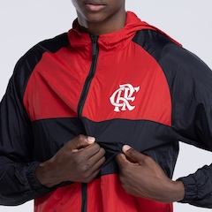 Jaqueta Corta-Vento do Flamengo Braziline Masculina com Capuz Wind - Foto 3