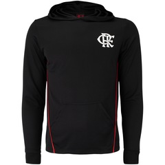 Blusão do Flamengo Braziline Masculino com Capuz Rain - Foto 1