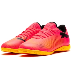 Chuteira Futsal Infantil Puma Future 7 Play PS - Foto 2