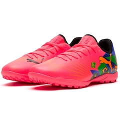 Chuteira Society Adulto Puma Future 7 Play Neymar  Jr - Foto 2