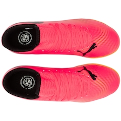 Chuteira Society Infantil Puma Future 7 Play - Foto 5