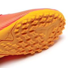 Chuteira Society Infantil Puma Future 7 Play - Foto 9