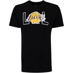 Camiseta do Los Angeles Lakers NBA Masculina City2City - Foto 2