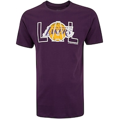 Camiseta do Los Angeles Lakers NBA Masculina City2City - Foto 1