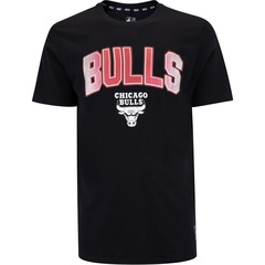 Camiseta do Chicago Bulls Masculina NBA Metall - Foto 1