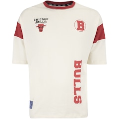 Camiseta Chicago Bulls NBA Masculina RIB Sleeve - Foto 1