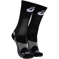 Meia Para Corrida Rally Crew 5k Cano Alto Tamanho 39-44 ASICS Adulto - Foto 1