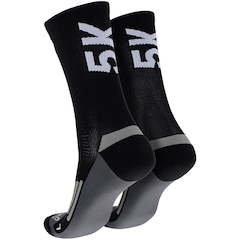 Meia Para Corrida Rally Crew 5k Cano Alto Tamanho 39-44 ASICS Adulto - Foto 2