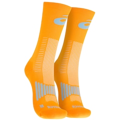 Meia Para Corrida Rally Crew 21k Cano Alto Tamanho 34-38 ASICS Adulto - Foto 1