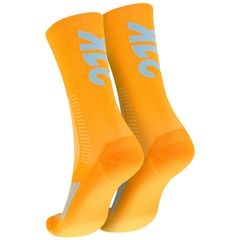 Meia Para Corrida Rally Crew 21k Cano Alto Tamanho 34-38 ASICS Adulto - Foto 2