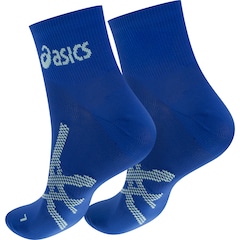 Kit 3 Pares de Meias Asics Quarter Cano Médio Adulto - Foto 3