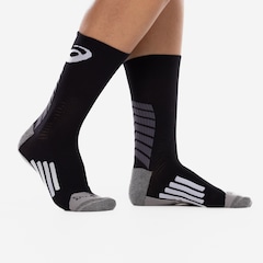 Meia Para Corrida Rally Crew 5k Cano Alto Tamanho 39-44 ASICS Adulto - Foto 5