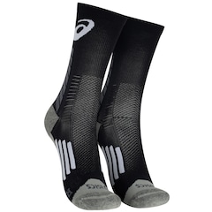 Meia Para Corrida Rally Crew 5k Cano Alto Tamanho 39-44 ASICS Adulto - Foto 1