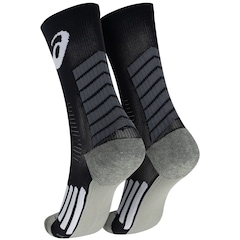 Meia Para Corrida Rally Crew 5k Cano Alto Tamanho 39-44 ASICS Adulto - Foto 2