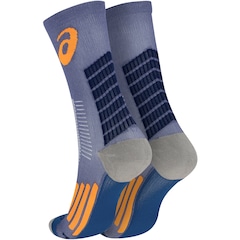 Meia Para Corrida Rally Crew 5k Cano Alto Tamanho 39-44 ASICS Adulto - Foto 2