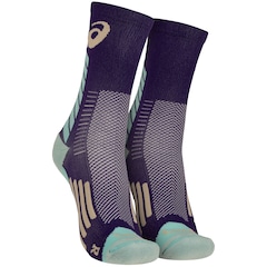 Meia Para Corrida Rally Crew 5k Cano Alto Tamanho 39-44 ASICS Adulto - Foto 1