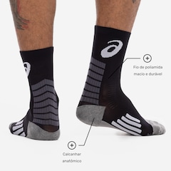 Meia de Corrida ASICS Rally Crew Cano Alto Adulto - Foto 4