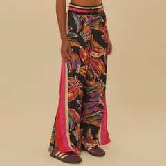 Calça Feminina Farm Politricô Bex Banana Artsy - Foto 1