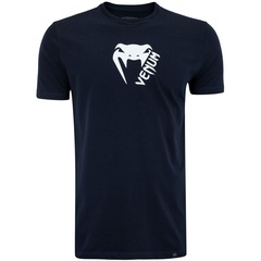 Camiseta Masculina Venum Manga Curta Basic Light Blue Navy - Foto 1