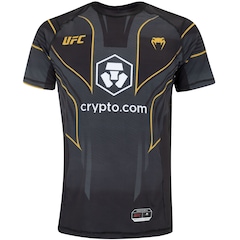 Camiseta Masculina UFC Venum Manga Curta Fight Night Walkout - Foto 1