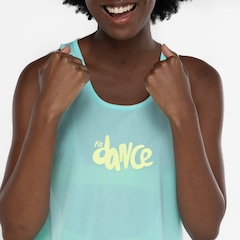 Camiseta Regata Feminina Fit Dance Transpassada - Foto 3