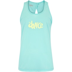 Camiseta Regata Feminina Fit Dance Transpassada - Foto 1
