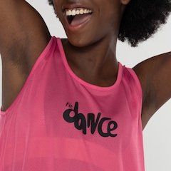 Camiseta Regata Feminina Fit Dance Transpassada - Foto 3
