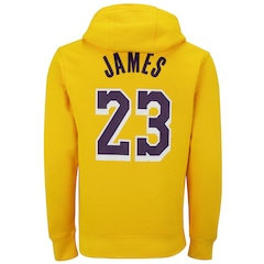 Blusão do Los Angeles Lakers Nike Masculino com Capuz Club Pullover NN - Foto 2