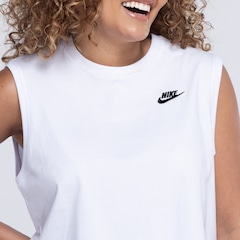 Blusa Cropped Feminina Nike Club SL Tee - Foto 3