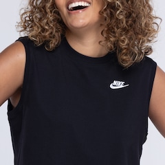 Blusa Cropped Feminina Nike Club SL Tee - Foto 3