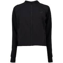 Jaqueta Feminina ASICS Malha Rib Bolso Seguro - Foto 1