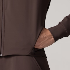 Jaqueta Feminina ASICS Malha Rib Bolso Seguro - Foto 4