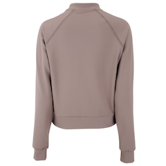 Jaqueta Feminina ASICS Malha Rib Bolso Seguro - Foto 2