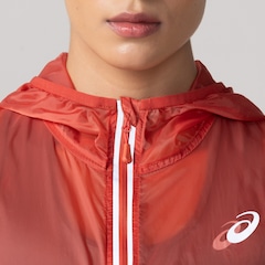 Jaqueta Corta-Vento Feminina ASICS Repelente à Água com Capuz Toyama - Foto 6