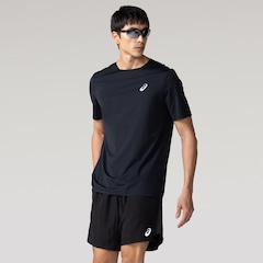 Camiseta Masculina ASICS Manga Curta Selada Respirável - Foto 1