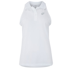 Camisa Polo Regata ASICS Botões Antiodor- Feminina - Foto 1