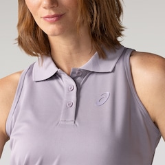 Camisa Polo Regata ASICS Botões Antiodor- Feminina - Foto 4