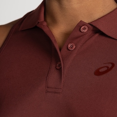 Camisa Polo Regata ASICS Botões Antiodor- Feminina - Foto 4