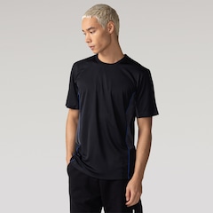 Camiseta Masculina Oxer Manga Curta Recorte com Vivo - Foto 1