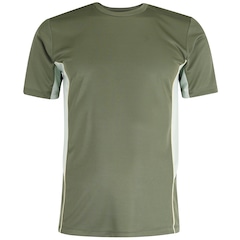 Camiseta Masculina Oxer Manga Curta Recorte com Vivo - Foto 1