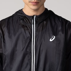 Jaqueta Masculina ASICS com Capuz Ultraleve Packable Repelente à Água - Foto 5