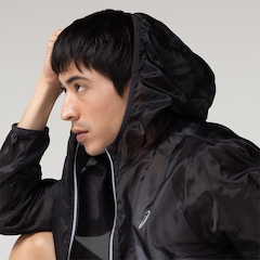 Jaqueta Masculina ASICS com Capuz Ultraleve Packable Repelente à Água - Foto 8